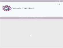 Tablet Screenshot of changeshappen.com